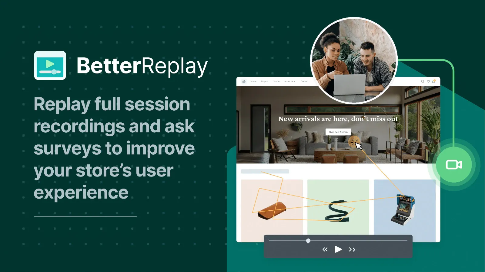 Peek! ‑ Better Replay & Survey